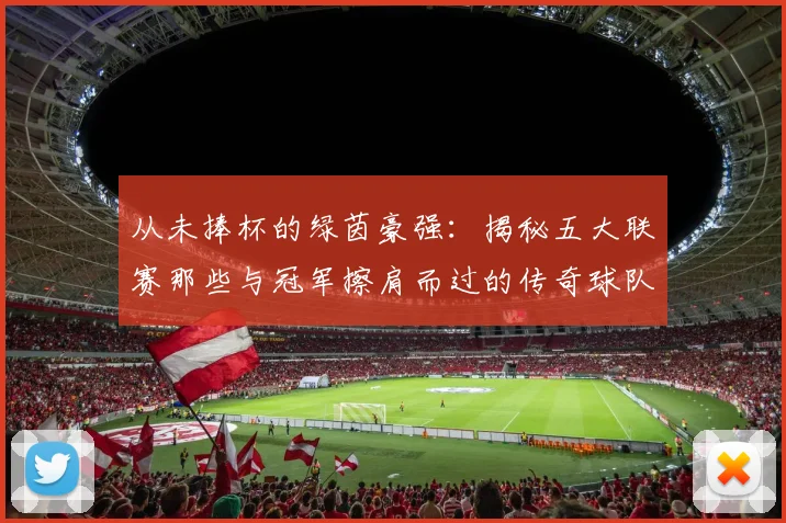 从未捧杯的绿茵豪强：揭秘五大联赛那些与冠军擦肩而过的传奇球队